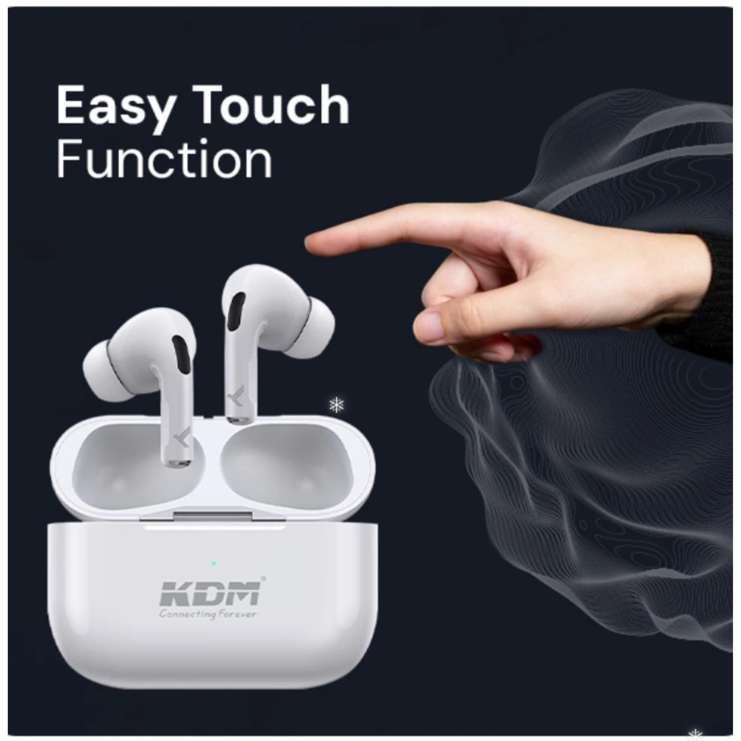 KDM – A1 HOPPODS TWS, Wireless Earbuds, V5.4 BT, ENC Function, Upto 36 Hours - Wireless Earbuds - image 5